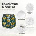 thumbnail image 4 of Daiia Sunflowers Pattern Women's 2 in 1 Running Shorts - Lightweight Athletic Workout Gym Yoga Shorts Liner with Phone Pockets-X-Large, 4 of 7