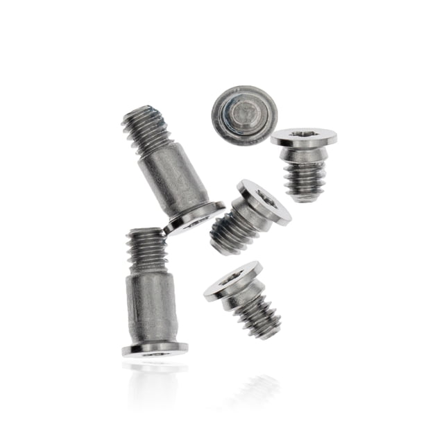 Replacement Bottom Case Screw Set For Apple MacBook Pro 13'' / Pro 16" (A1706 / A1989 / A2289 / A2251 / A214) - Silver