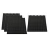 Acoustic Foam Panels 4-Pack 11.8x11.8x1" Sound Absorbing Dampening Wall Foam Acoustic Treatment