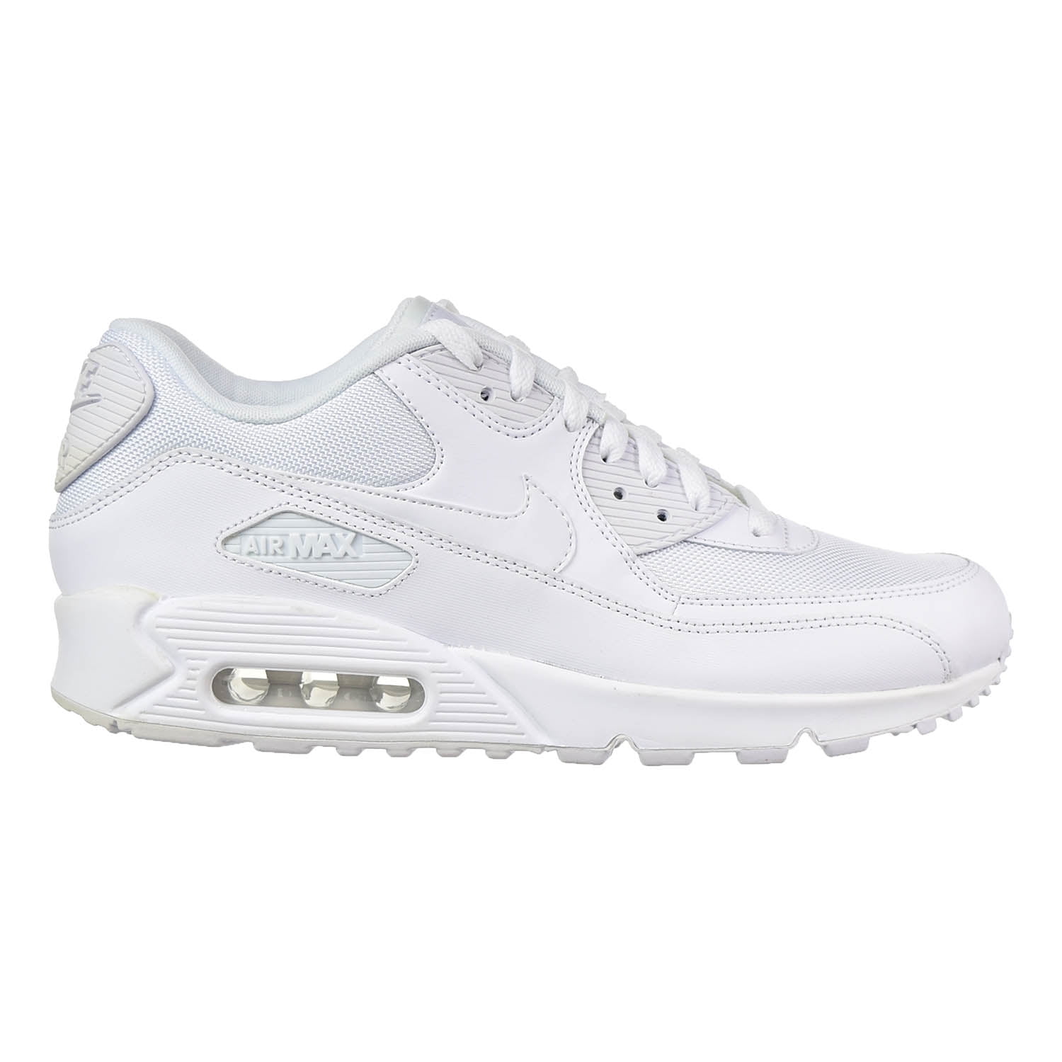 Amado rechazo Húmedo Nike Air Max 90 Essential Men's Shoes White/White 537384-111 - Walmart.com
