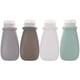 thumbnail image 4 of 4pcs botellas de viaje de silicona recipientes de loción a prueba de fuga apretables botellas de champú, 4 of 6
