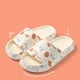 thumbnail image 3 of Zapatillas de Graffiti para mujer, zapatos de dibujos animados EVA para exteriores, toboganes de suela gruesa suave, antideslizantes para piscina, Zapatillas de casa para interiores, Verano, 3 of 4