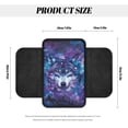 thumbnail image 6 of Chririnla Armrest Cover Cushion for Car Interior, Softness with Pockets Car Armrest Pad Cover for Vehicle Car Arm Rest Cover Pad, Wolf Pattern, 6 of 6