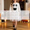 thumbnail image 4 of OJSFQUFP Kid's Halloween Two Piece Set Little Print Sweatshirt and Bow Tutu Skirt, 4 of 9