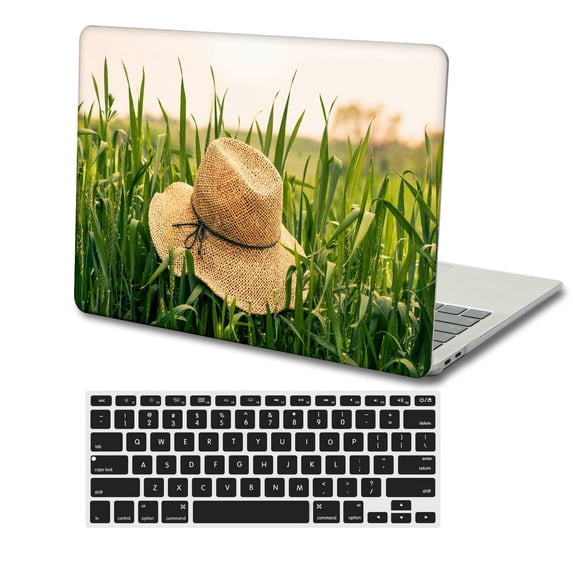 KSK KAISHEK Hard Shell Case Cover Only Compatible MacBook Pro 15"( Retina Display, 2016-2019) + Black Keyboard Cover Model A1707 A1990 Flower 1161