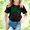 C-Black290, variant on JIAYUE Boys Girls St Patricks Day Tops Shirts Cartoon Short Sleeve Crew Neck Pull-On Classic Fit T Shirt For Kids Fancy Lovely Everyday Wear