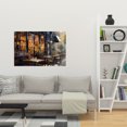 thumbnail image 2 of Street corner cafe - 24"x36" canvas - Print on demand, 2 of 5