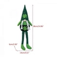 thumbnail image 3 of Patricks Day Decor Handmade Patricks Day Gnome Plush Tomtes with Clovers Long Leg Irish Festival Faceless Doll Decor, 3 of 5