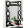thumbnail image 5 of Northlight 29.5" Black Framed Geometric Style Rectangular Wall Mirror, 5 of 5