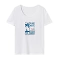 thumbnail image 1 of Camiseta de mujer Trajes de verano Traje Camiseta de cuello redondo para mochileros y desplazamientos M, 1 of 7