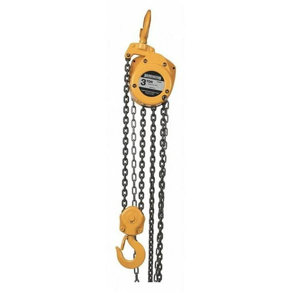 Harrington Manual Chain Hoist,6000 lb.,Lift 10 ft. CF030-10