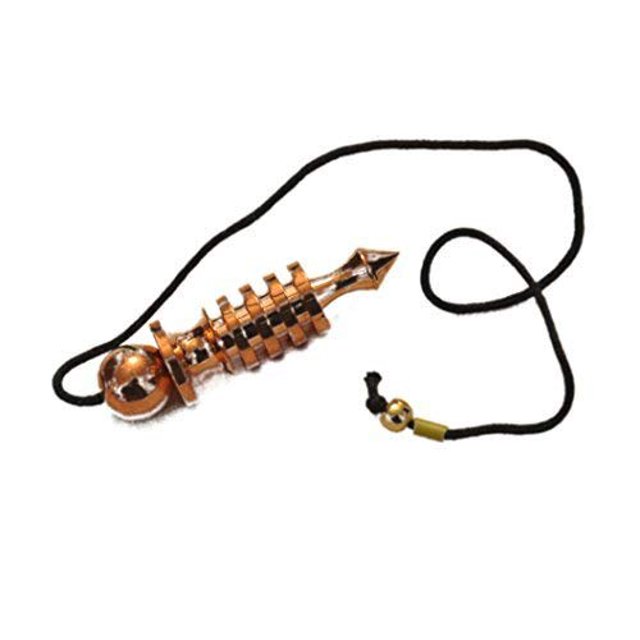 Jet New 4 Plate Ring Copper Plated Metal Isis Pendulum Healing Dowsing A++ Metaphysical Spiritual Answers