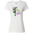 thumbnail image 3 of Inktastic Let the Good Times Roll Mardi Gras Jester Women's T-Shirt, 3 of 5