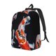 thumbnail image 1 of Balery Tricolor Koi Fish Trio Mochila Clásica Impresa Básica para Viaje, Mochila Escolar Resistente al Agua, Mochila de Lona con Correas Ajustables-Small, 1 of 5