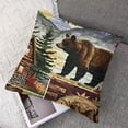 thumbnail image 7 of nygtbtfer Farm House Cabin Decorative Throw Pillow Cover Case Home Living Room Bed Sofa Car Square White, 7 of 7