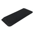 thumbnail image 3 of 1"/1.5"/2" Rubber Threshold Ramp, Doorways Heavy Duty Wheelchair Ramps, Rated 2200 Lbs Load Capacity, Non-Slip Surface Rubber Solid Threshold Ramp for Wheelchair, Scooter, Mobility Scooters, Black, 3 of 9