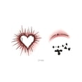thumbnail image 2 of Autorización Almohadillas de cúrcuma para Halloween, pegatinas para el rostro, los ojos, delineador de ojos, sombra de ojos, pegatinas temporales, pegatinas para mujeres y niñas, disfraces de H, 2 of 3