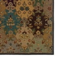 thumbnail image 2 of Linon Trio Traditional Dina Hand Tufted Wool 8'x10' Rug in Ivory, 2 of 2