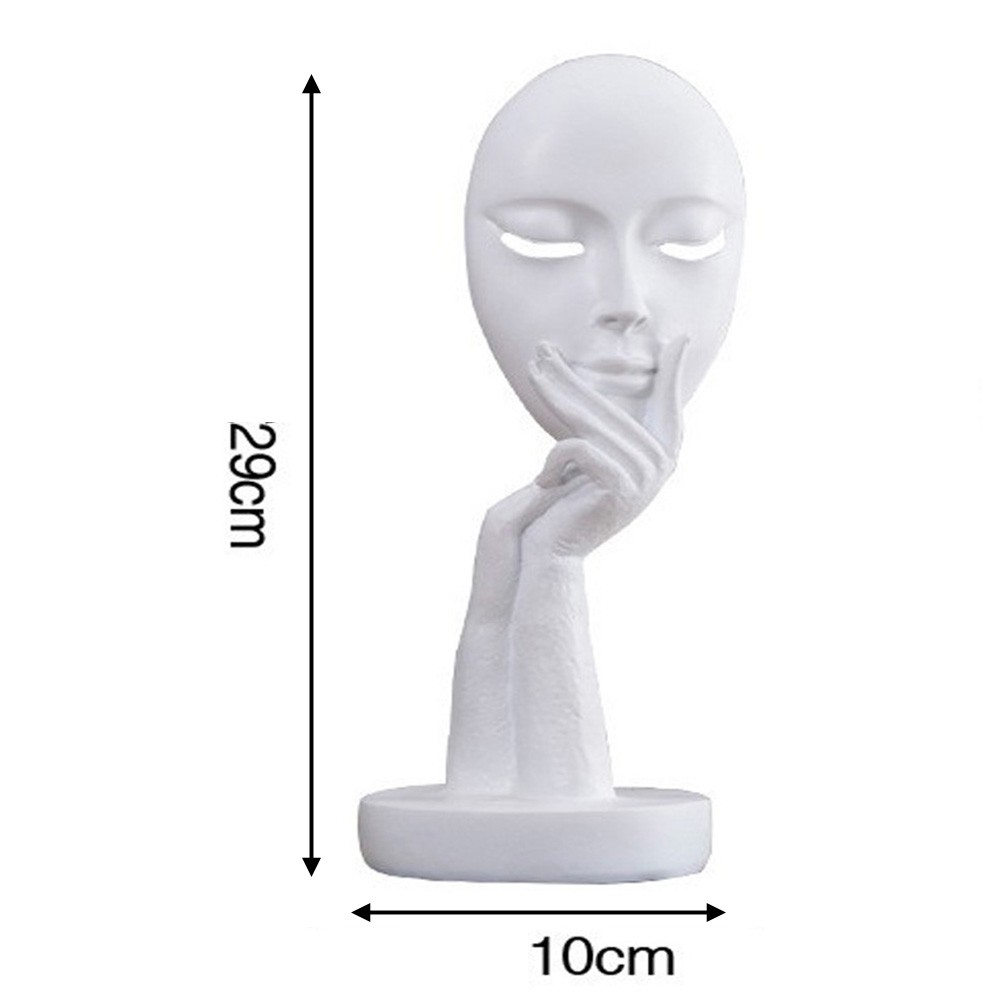 Mduoduo Simple Creative Art Statue Decor Carving Figurine Sculpture