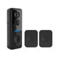 thumbnail image 1 of Bearachild Timbre de puerta con cámara y video HD de fácil instalación, control remoto inalámbrico, resistente al agua, wifi 2,4 G, Cámaras de vigilancia NEGRO, 1 of 6