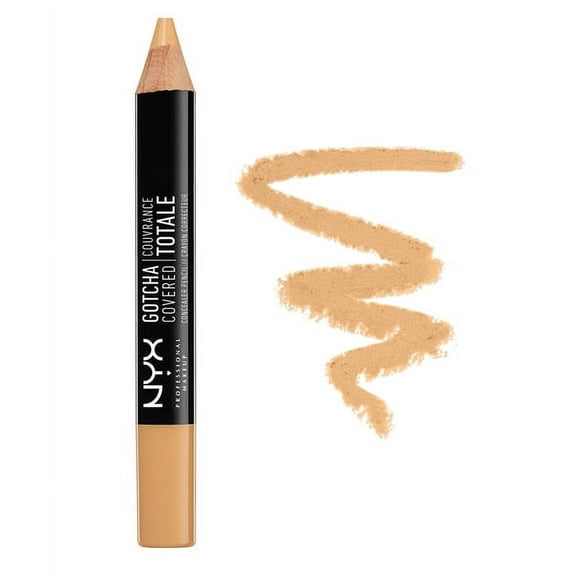 NYX Professional Makeup Gotcha Covered Concealer Pencil, Deep Espresso, 0.04 Ounce