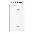 thumbnail image 4 of Kll Darkmagenta Wall Plate,Gloss Finish,Standard Size 1 - 5" X 3", Polycarbonate Thermoplastic,Electric Receptacle Plug Covers, 4 of 8