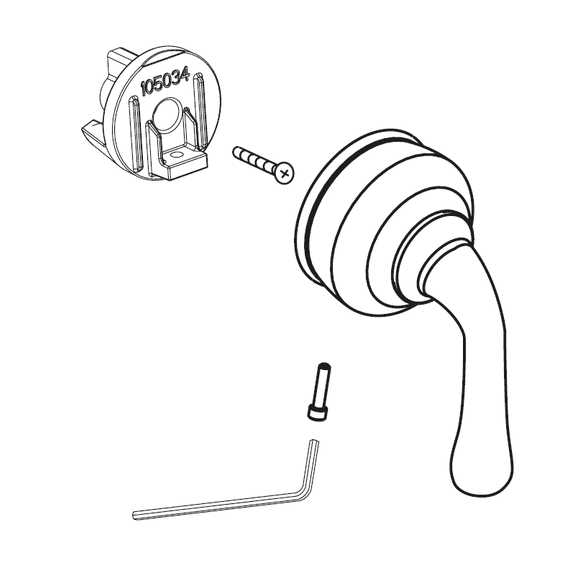 Moen 95626 Single Handle Kit - Bronze