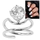 thumbnail image 4 of Anillo de Cobre para Umas Galvanizado, Punta del Dedo anular, Joyería Elegante de Uso Diario para Fiestas, 4 of 7