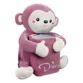 thumbnail image 1 of Organizador de cajas de pañuelos, organizador de juguetes de peluche, estuche para pañuelos, estuche para servilletas, decoración Mono, 1 of 9