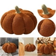 thumbnail image 4 of 3D Simulated Pumpkin Pillow Plush Pillow Sofa Cushion (7.8inch), 4 of 9