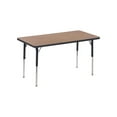 thumbnail image 2 of Lorell, Medium Oak Laminate Rectangular Activity Tabletop, 1 Each, 2 of 5