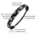thumbnail image 5 of Paquete de 8 accesorios para el cabello de fútbol, ​​diadema deportiva elástica para niña, diadema de Yoga, diadema de competición para estudiantes, 5 of 5