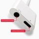thumbnail image 2 of Adaptador de carga de audio de 3,5 mm para Lightning a adaptador de auriculares de 3,5 mm para iPhone, 2 of 8