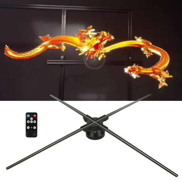3D Holographic Advertising Machine with 1600×1600 Resolution, Superior LED Beads, Software , 85cm Diameter, 3D Effects