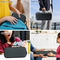 thumbnail image 3 of Nintendo Switch 2 Travel Case 2025 - Premium Dark Gray Protective Carrying Bag with 10 Game Slots | Slim Shockproof Water-Resistant Storage for Switch 2 Console & Accessories, 3 of 6