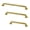Brushed Gold, variant on Grab Bar Bundle For Adapliance Brushed Stainless Steel Setmercial And Residential Restrooms 1.5" Diameter - 18" 36" 42" Pack Of 3