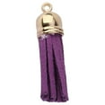 thumbnail image 2 of 10 Pieces Keychain Charms Tassels Decorations Accessory Finding Supplies Craft Accessories Jewelry Making Props Tassel for DIY Purple, 2 of 6