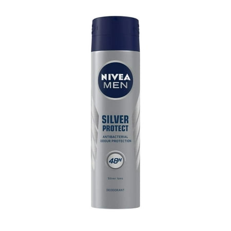 NIVEA MEN Deodorant, Silver Protect Antibacterial,