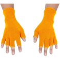 thumbnail image 1 of Unisex Warm Half Finger Stretchy Knit Fingerless Gloves, 1 of 2
