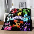thumbnail image 4 of Manta con estampado 3D de dibujos animados para niños, sala de estar y acogedora para manta suave, dormitorio, sofá cama, manta de viaje, regalo de cumpleaños, 4 of 5