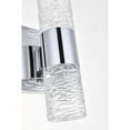 thumbnail image 4 of Vega 2 light Chrome LED Wall Sconce, 4 of 13