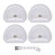 thumbnail image 1 of Paquete de 4 filtros de repuesto HEPA para aspiradora Black Decker Dustbuster, 1 of 6