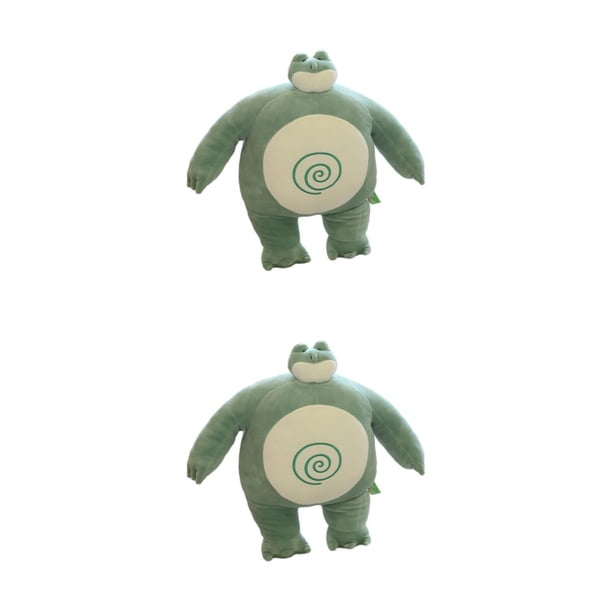 Vogacara Almohada de oso de peluche de cabeza pequeña, cojines traseros de juguete de mapache de peluche, almohadas de abrazo amigables con la Type4 NO4