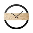 thumbnail image 2 of Reloj de pared de 12 pulgadas, diseño moderno, de cuarzo, funciona con pilas, redondo, para dormitorio. estilo 2, 2 of 9