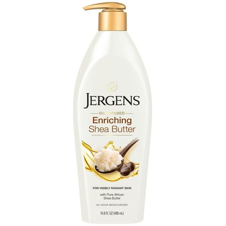 Jergens Enriching Shea Butter Lotion, 16.8 oz (Best Shea Butter Lotion)