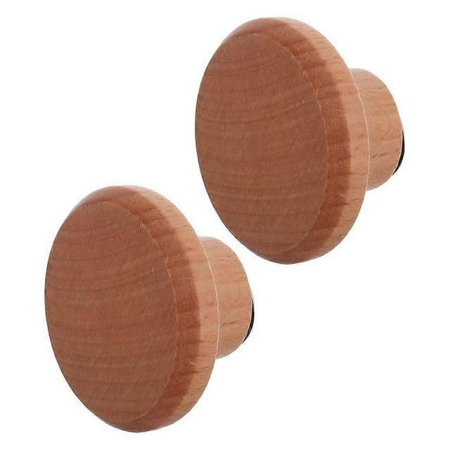 Here's a refined and professional product description for your **Heat Resistant Wooden Pot Lid Knobs**:\n\n \n\n**2pcs Heat Resistant Wooden Pot Lid
