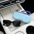 thumbnail image 4 of Ohufall Color Block Silicone Sunglasses Case Portable Eyeglass Protective Cover For Outdoor, 4 of 6
