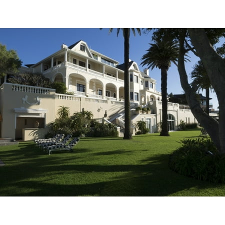Garden Furniture Cape Town South Africa Garden of Ellerman House Bantry Bay Cape Town Western Province South Africa Poster Print ()