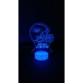 thumbnail image 3 of New York Football Team Jets 3D Night Light Children Light Home Décor Illusion Romantic Light, 3 of 3