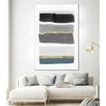 thumbnail image 3 of Giant Art 84x54 Stacked Stripes III Fine Art Giant Canvas Print in White, 3 of 3
